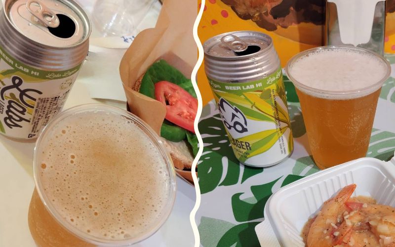 阪急うめだ本店「ハワイフェア2026」で飲んだBeer Lab HI（ビア・ラボ・ハワイ）のラガービール