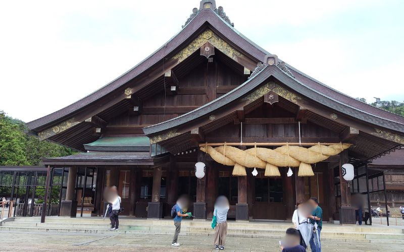 出雲大社の拝殿