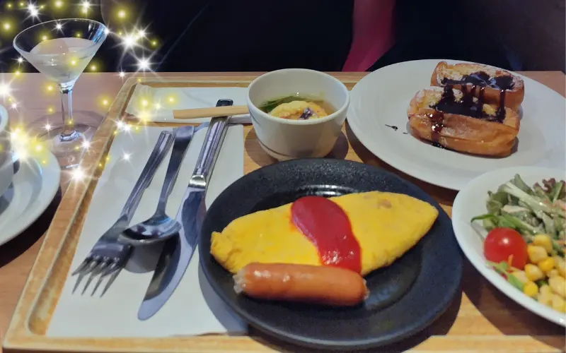 神戸ポートタワーホテル「朝食ビュッフェ」とスパークリングワイン