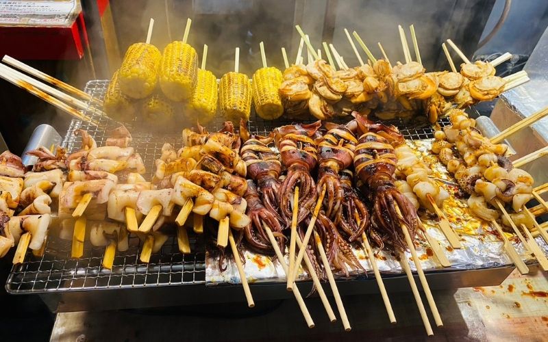 黒潮市場・海鮮焼き
